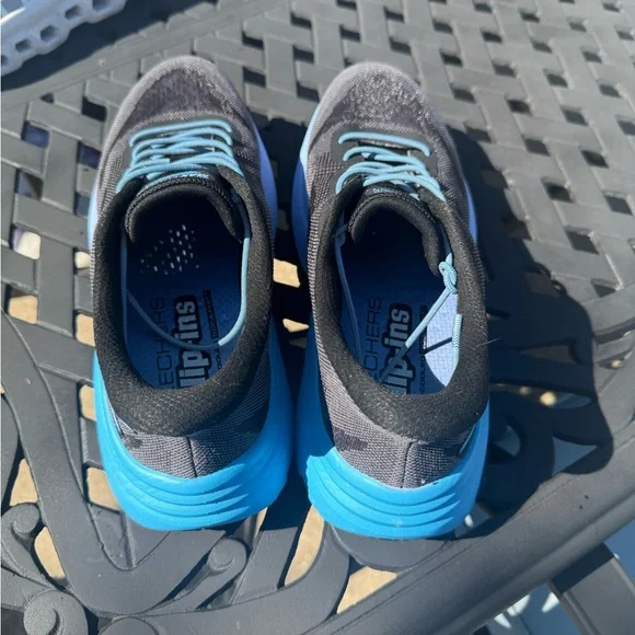 Size 9 Skechers slip-ins SKX worn 2x - Picture 3 of 4